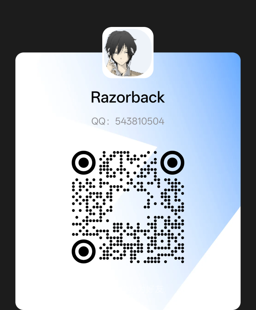 客服QQ二维码
